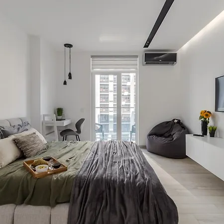 Apartmán Modern In A New Building Near The Center Free Parking Lvov