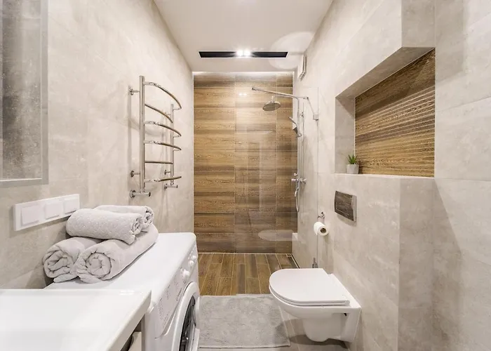 Modern In A New Building Near The Center Free Parking Апартаменты *