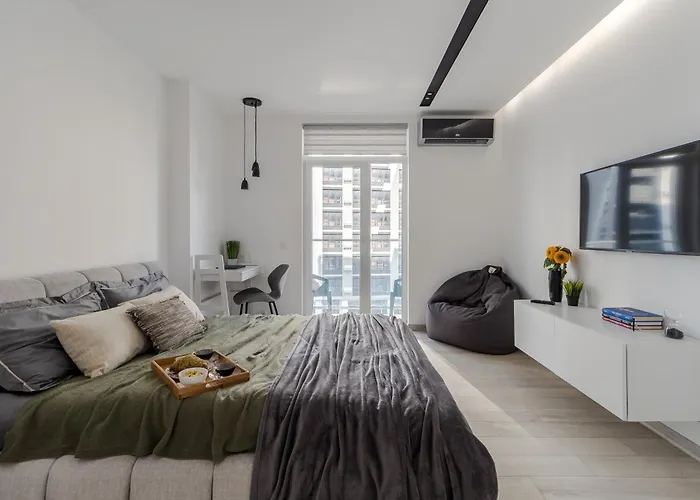 Apartmán Modern In A New Building Near The Center Free Parking Lvov